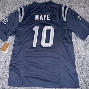 Drake Maye New England Patriots Rivals Jersey